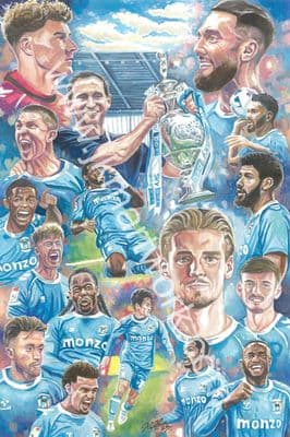coventry city champions 2026 Print a4 size