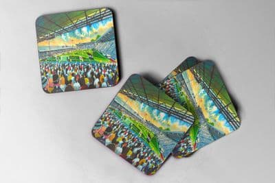craven cottage  Coaster set of four