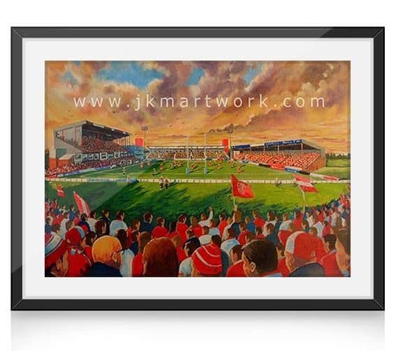 craven park  a3 size print