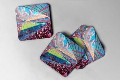 dean court Coaster set of four