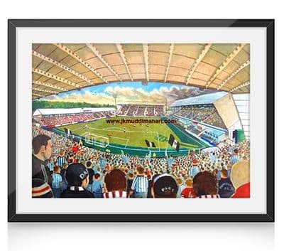 east end park on matchday