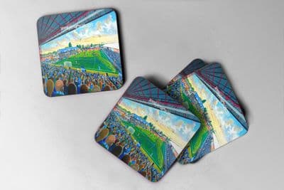 edgeley park  Coaster set of four