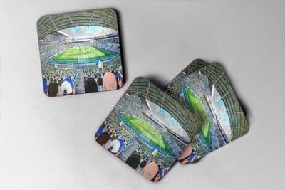 elland road Coaster set of four