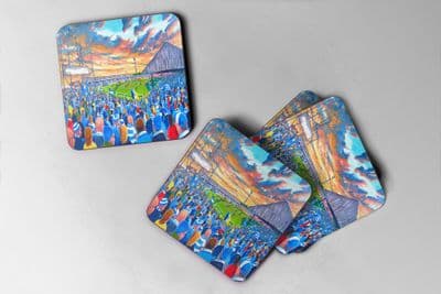 elm park  Coaster set of four