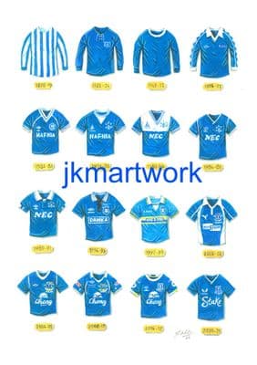 Everton shirts print