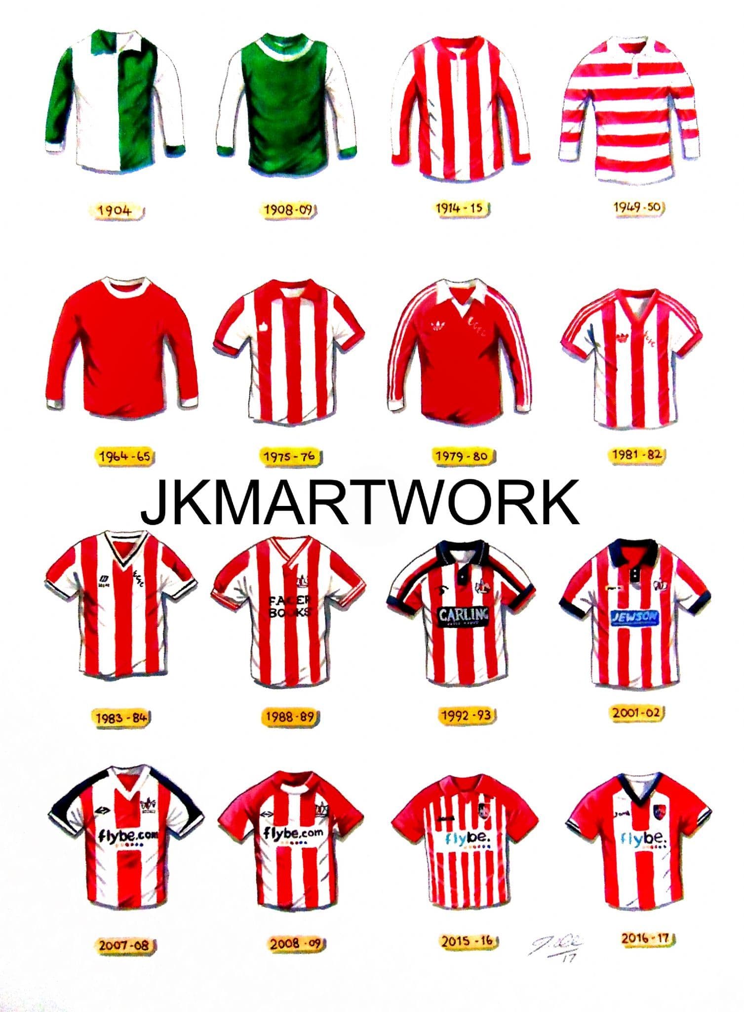 exeter city shirts print