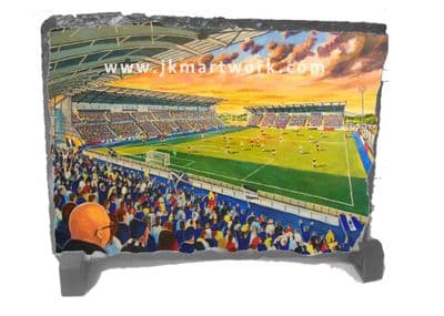 falkirk stadium slate print