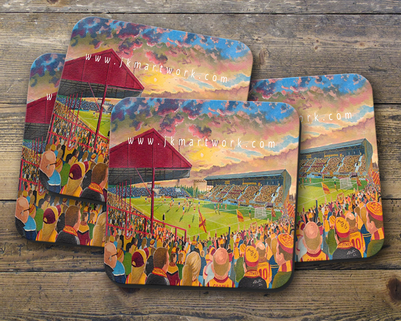 fir park yesteryear Coaster set of four