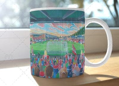 flamingoland stadium  mug