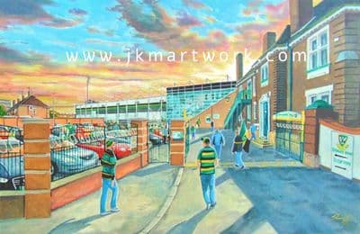 franklins gardens GTM  a3 size print