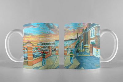 franklins gardens gtm  mug