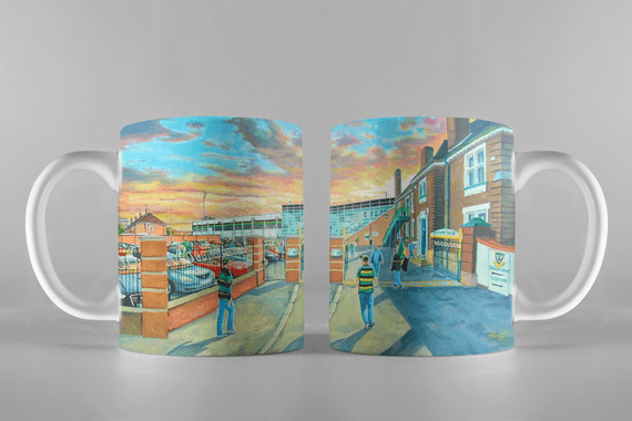 franklins gardens gtm  mug