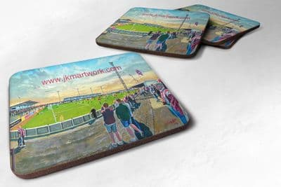 gayfield park  Coaster set of four