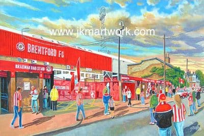 griffin park going the match