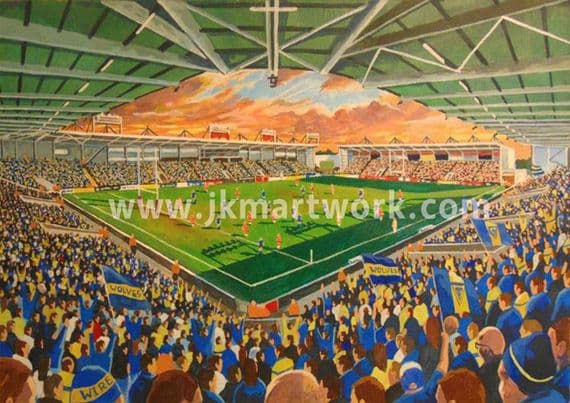 halliwell jones stadium a3 size print (1)