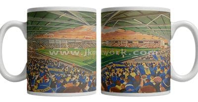 halliwell jones stadium on matchday mug (1)