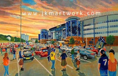 hampden park going the match