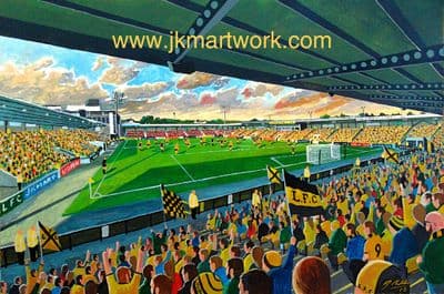 Hand Painted original of almondvale