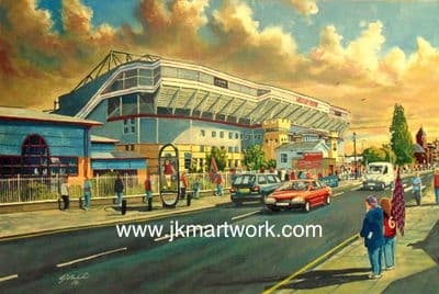 Hand Painted original of boleyn ground gtm