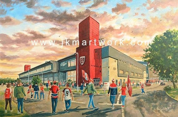 Hand Painted original of craven park GTM