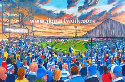 Hand Painted original of ELM PARK