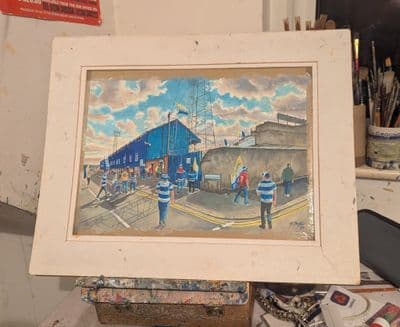 Hand Painted original of ELM PARK gtm