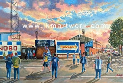 Hand Painted original of goldstone ground GTM