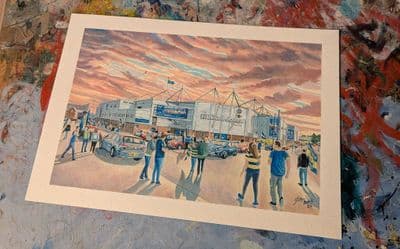Hand Painted original of halliwell jones stad gtm