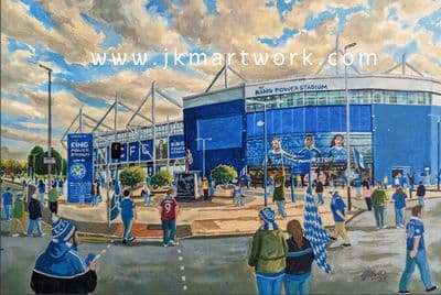 Hand Painted original of  king power gtm