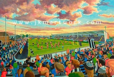 Hand Painted original of kingston park
