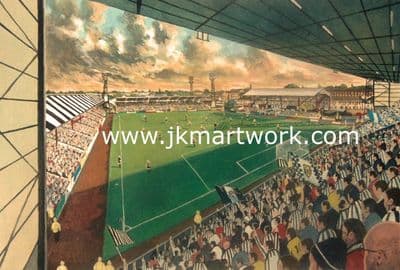 Hand Painted original of love street