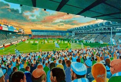 Hand Painted original of maine road