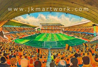 Hand Painted original of MOLINEUX