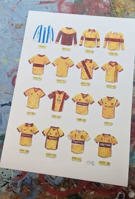 Hand Painted original of motherwell shirts