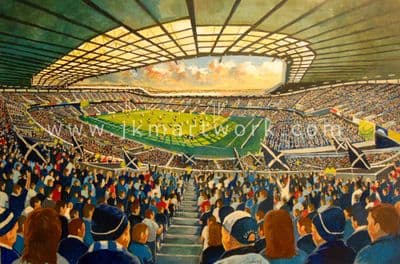 Hand Painted original of murrayfield