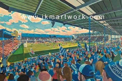 Hand Painted original of new FRATTON PARK