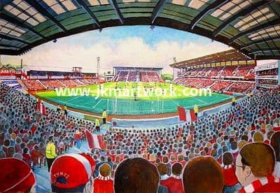 Hand Painted original of oakwell