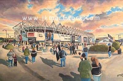 Hand Painted original of PRIDE PARK GTM