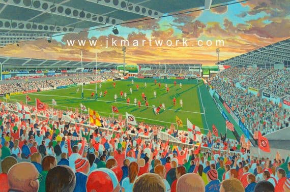 Hand Painted original of RAVENHILL
