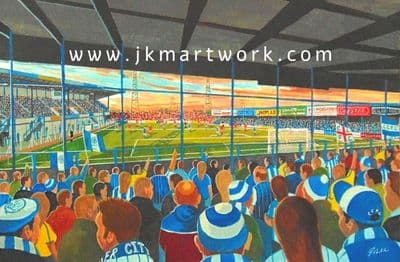 Hand Painted original of sealand road