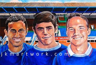 Hand Painted original of spireites legends