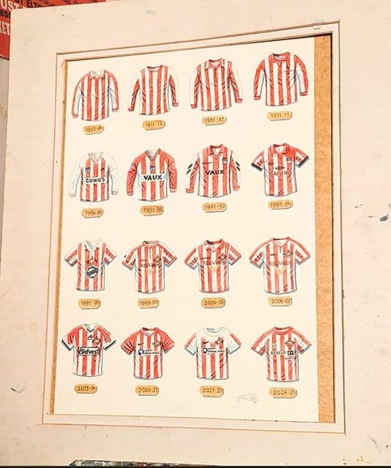 Hand Painted original of STADIUM OF LIGHT (3)