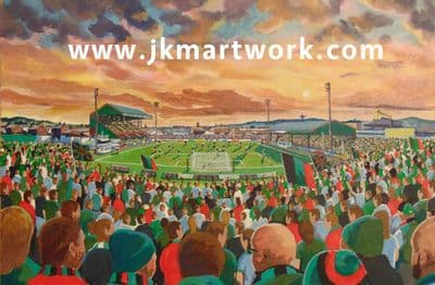 Hand Painted original of the oval