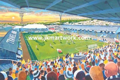 Hand Painted original of VETCH FIELD