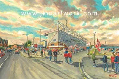 Hand Painted original ofgresty road GTM
