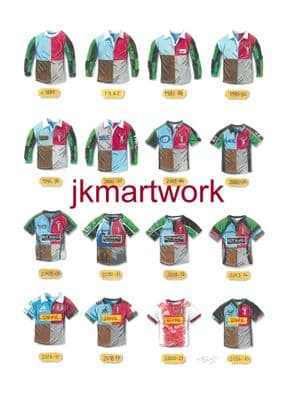 Harlequins shirts  a3 size print (1)