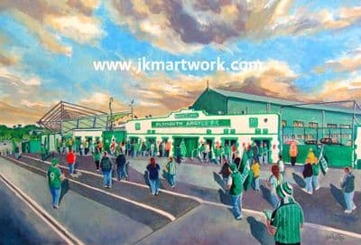 home park going to the match print