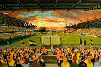 kassam stadium   on matchday