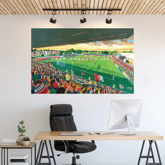 kingfield  a1 size wall sticker