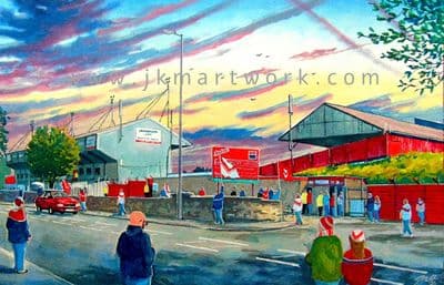 Knowsley road gtm  a3 size print